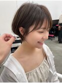 小顔!短すぎないショートヘア
