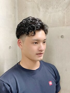 ヨシザワインク ハコザキ 水天宮前 日本橋人形町(YOSHIZAWA Inc.HAKOZAKI) フェード×ハードパーマ