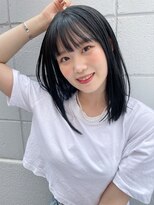 ワンインチ(1 inch)&nbsp;【1inch】シースルーバング/ナチュラルストレート（札幌/麻生）