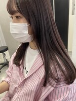 リュンヌ(Lune)&nbsp;プチレイヤーロング×ラベンダーブラウン