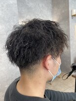 トハコ(&haco)&nbsp;ツーブロック×ツイストパーマ☆