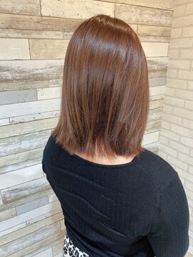 マーリャヘアー(mallia hair) くびれ外ハネミディアム