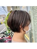 【adept金町店　石崎Style】ショート×ハイライト