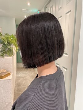 ロンド ロビン 栄(Lond robin) 【Lond robin】ミニボブ/ぱつっとボブ/内巻き/前髪