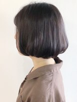 リコ(LIKO)&nbsp;深みカラーの大人ボブ☆デジタルパーマ/白髪染め/大人ヘア