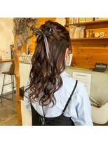 ビスクヘアデザイン(bisq hair design)&nbsp;お呼ばれハーフアップ