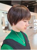 丸みマッシュショート
