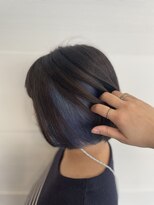 ヘアーアンドブック マルキーズ(hair&book marqise) ショートボブ/インナーカラー