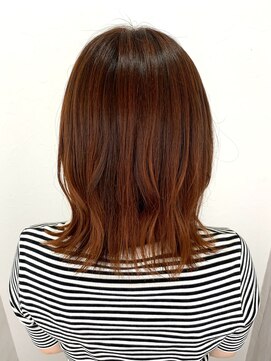 シエル 立川店(CIEL) 《CIEL由井》アディクシーカラー×オレンジレッド