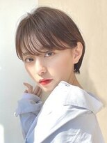 グラフ 日本橋(GRAFF)&nbsp;大人可愛いショート/前下がりショートボブ/ハンサムショート