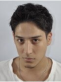 アップバンクショートパーマ