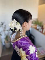 スタジオフェリース 卒業式袴着付け