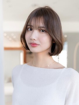 イオ 本厚木(io) 20代30代大人かわいい切りっぱなしボブ似合わせカット小顔