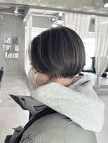 ラック(LUCK)&nbsp;切りっぱなしボブ/エアリーロング/美髪/ピンクブラウン/ショート