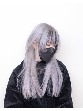 ルプラ ガーデン(le-pla garden) シルバーベージュ#ケアブリーチ#ダブルカラー#髪質改善カラー