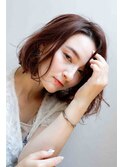 ふんわりワンレングスボブ
