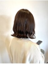 ヘアーラウンジルシェル(HAIR LOUNGE Le ciel) ボブ×オリーブカラー