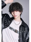 無造作ツイスパマッシュウルフ