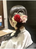 成人式前撮りスタイル
