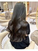 プアメリア 名古屋(Puamelia)&nbsp;透け感カラー×トリートメント　オリーブグレージュ