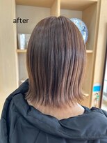 プリモ ビューティーアンドリラックス(Primo Beauty&Relax)&nbsp;切りっぱなしボブ/グレージュ