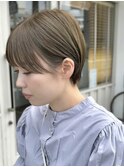 Gem Hair Studio 姉崎 オリーブベージュ/マッシュショート