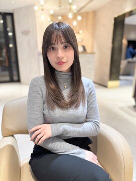カインド 南青山(hair&make up KIND) 髪質改善/美髪ストレート/前髪/トリートメント