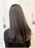 透明感たっぷりグレージュカラー◎佐藤