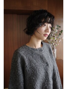 ヨロヘアー(YOLO hair) ボブパーマ/顔まわり/前髪/前髪パーマ