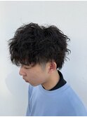 波巻きスパイラルパーマ