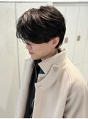 毛流れスタイル ニュアンスパーマ センターパート MOMO