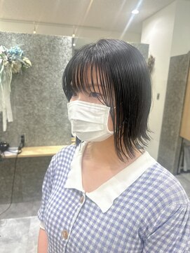ヘアーテラスエム 奈良店(hair terrace M) 外はねボブ