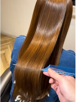 リッシュヘアー(Riche hair)の写真/【南福岡駅3分/髪質改善・縮毛矯正専門店】《Richehair南福岡本店》質感の選べる髪質改善・縮毛矯正。
