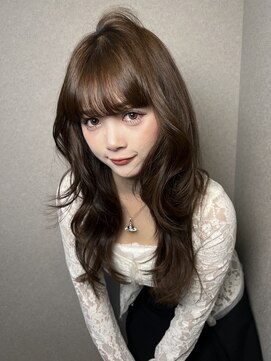 ボタン ハカタ(VOTAN hakata) 【前田七音】韓国ヘア× 色落ちまで可愛いヘーゼルベージュ♪