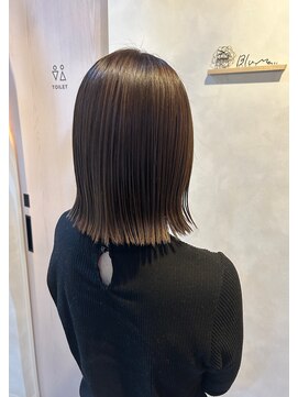 ブルーメ(Blume...) 20代30代大人外ハネ/ミディアムボブ/切りっぱなしボブ
