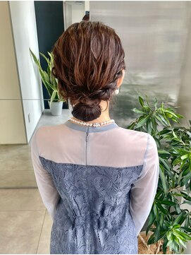 ゴウトゥデイシェアサロン 町田店(GO TODAY SHAiRE SALON) お呼ばれシニヨンアレンジ♪