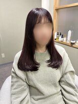 ヤヤ 浅草(yaya.)&nbsp;ラベンダーピンクカラー×ローレイヤースタイル