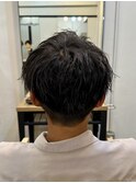 フェザー/サーフカール/センターパート/波巻きツイスパ