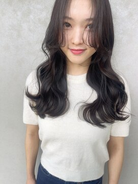 -高知id-波巻き韓国風顔まわりレイヤー