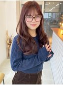 ミディアムパーマレイヤーパーマウェーブパーマ小顔パーマ