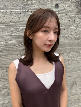 ロンドプランタン 恵比寿(Lond Printemps) 大人ガーリー/似合わせカット/ミディアムレイヤーカット