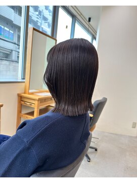 ヘアーポケット リタ(HAIR POCKET ritta) ぱつっとレイヤーボブ2/12ミディアムレイヤーカット