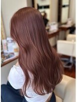 ビーハイブ 仙台駅前店(Behive)&nbsp;大人可愛いピンクブラウン オンニヘア