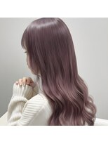 アームスヘアー 狭山ヶ丘店(arm's hair) 【入間】透明感×艶感。とろける艶のミルクティーピンクブラウン