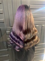 エルア(elua)&nbsp;10代20代30代韓国6Dエクステグレージュ×ペールパープル