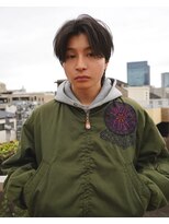 フィルムス 銀座(FILMS) men’s/メンズ/リバースセンターパート/ニュアンス/ダウンパーマ