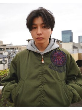 フィルムス 銀座(FILMS) men’s/メンズ/リバースセンターパート/ニュアンス/ダウンパーマ