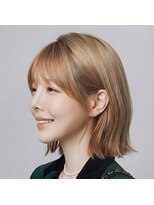 アームスヘアー 狭山ヶ丘店(arm's hair)&nbsp;【狭山ヶ丘】韓国カット＋極上ミルクティーベージュで垢抜け艶髪