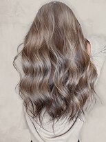 ヘアースタジオ アール(Hair Studio R)&nbsp;ブリーチハイトーン×シアーグレージュ◎大人可愛い夏カラー