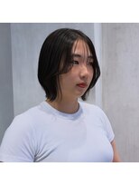 クリアーオブヘアー 本山店(CLEAR of hair) 伸ばしかけボブ × レイヤーカット